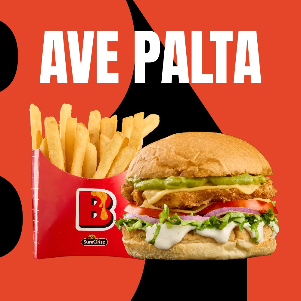 Ave Palta Simple + Papas