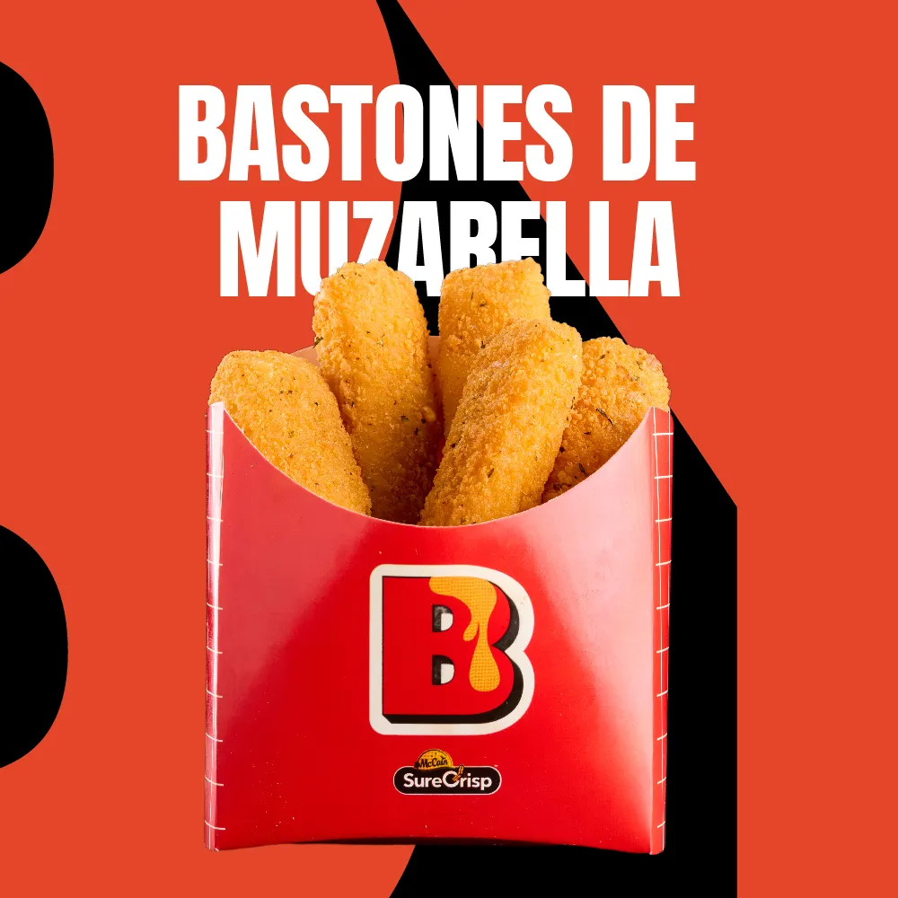 Bastones de muzzarella (x5)